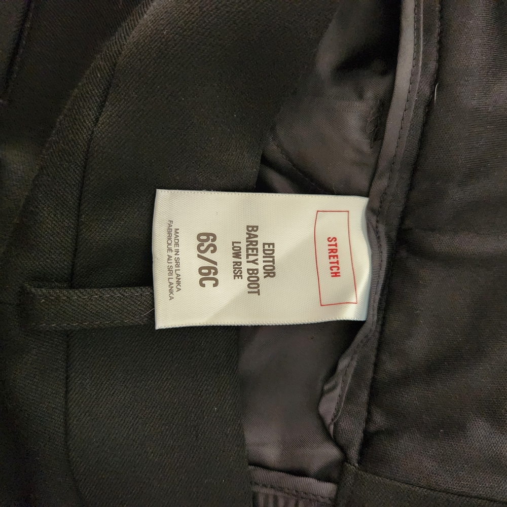 Express Black Dress Pants 6S - Picture 3 of 3